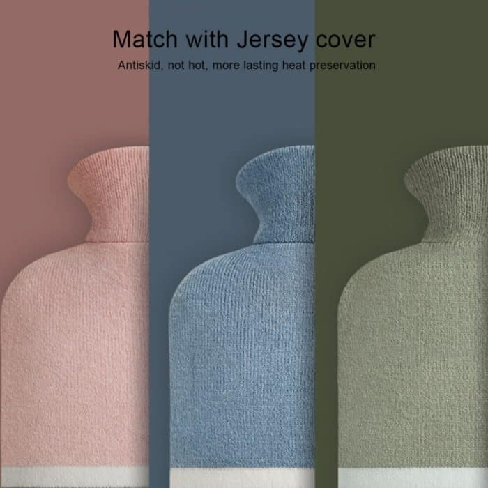 Großer explosionsgeschützter PVC-Warmwasserbeutel mit Wassereinspritzung, Spezifikation:, 1000ml (Light Pink), 1000ml (Leather Pink), 1000ml (Orange), 1000ml (Bean Green), 1000ml (Light Gray), 1000ml (Dark Gray), 1000ml (Navy Blue), 1000ml (Sky Blue)... – Bild 6