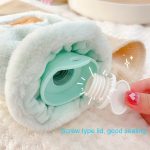 Plüsch-Stickerei, waschbar, kann mit Wasser gefüllter Warmwasserbeutel zum Umhängen sein, Pink Bunny, Purple Bunny, Green Bear, Yellow Bear, Pink Bunny+Strap, Purple Bunny+Strap, Green Bear+Strap, Yellow Bear+Strap – Bild 3