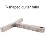 Gitarren-Reparatur-Messlineal-Werkzeuge, 9 PCS/ Set T -Type Guitar Ruler, 5PCS Stainless Steel Leveling Ruler, 2PCS Aluminum Silver Leveling Ruler, 2PCS Aluminum Gold Leveling Ruler, 5PCS Guitar String High Ruler – Bild 4