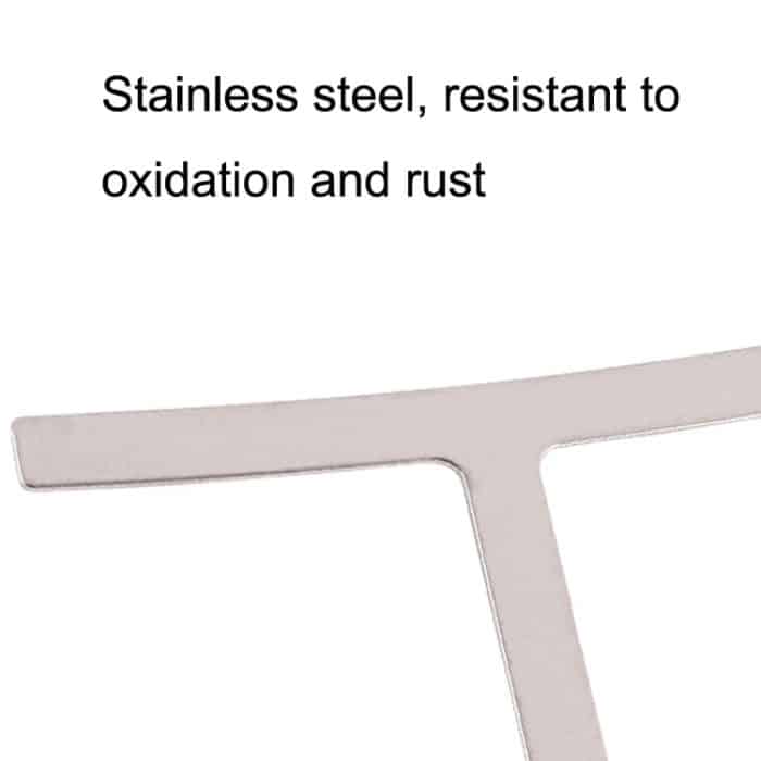 Gitarren-Reparatur-Messlineal-Werkzeuge, 9 PCS/ Set T -Type Guitar Ruler, 5PCS Stainless Steel Leveling Ruler, 2PCS Aluminum Silver Leveling Ruler, 2PCS Aluminum Gold Leveling Ruler, 5PCS Guitar String High Ruler – Bild 5