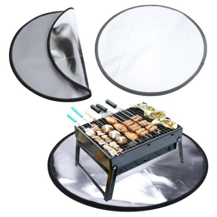 TBD0603017001.jpg Rundes Wohnmobil-Camping-Rasen-Feuerregal, Flammenisolierung, Land, Durchmesser:, 11 Inches, 14 Inches, 24 Inches, 28 Inches, 30 Inches – Bild 1