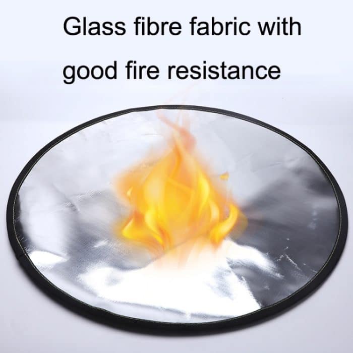 Rundes Wohnmobil-Camping-Rasen-Feuerregal, Flammenisolierung, Land, Durchmesser:, 11 Inches, 14 Inches, 24 Inches, 28 Inches, 30 Inches – Bild 6