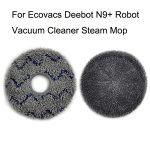 Für Ecovacs Deebot N9+ 2 Stück Roboter-Staubsauger Steam Mop Tuch, Ripple Rag, Full Hair Ash Rag – Bild 4