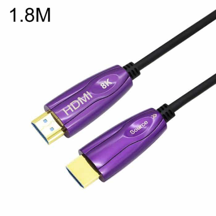 TBD0603035001.jpg HDMI 2.1 8K 60 Hz aktives optisches Kabel, Konvertierungsleitung für Computerbildschirme, Kabellänge:, 60HZ 1.8m, 60HZ 3m, 60HZ 5m, 60HZ 8m, 60HZ 10m, 60HZ 15m, 60HZ 20m, 60HZ 25m, 60HZ 30m, 60HZ 35m, 60HZ 40m, 60HZ 50m, 60HZ 60m, 60HZ 70m, 60HZ 80m... – Bild 1