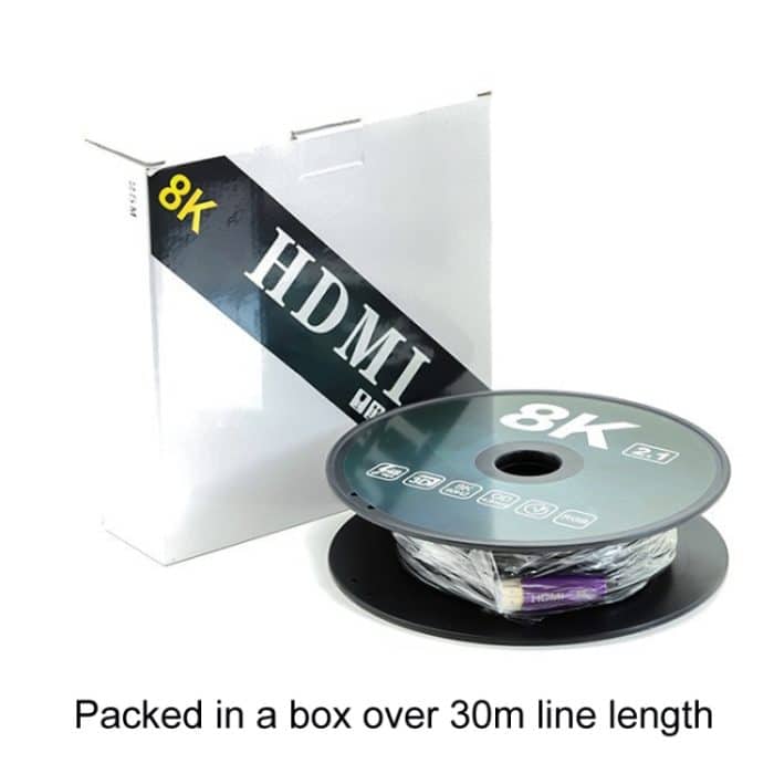 HDMI 2.1 8K 60 Hz aktives optisches Kabel, Konvertierungsleitung für Computerbildschirme, Kabellänge:, 60HZ 1.8m, 60HZ 3m, 60HZ 5m, 60HZ 8m, 60HZ 10m, 60HZ 15m, 60HZ 20m, 60HZ 25m, 60HZ 30m, 60HZ 35m, 60HZ 40m, 60HZ 50m, 60HZ 60m, 60HZ 70m, 60HZ 80m... – Bild 6