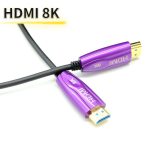 HDMI 2.1 8K 60 Hz aktives optisches Kabel, Konvertierungsleitung für Computerbildschirme, Kabellänge: – Bild 4