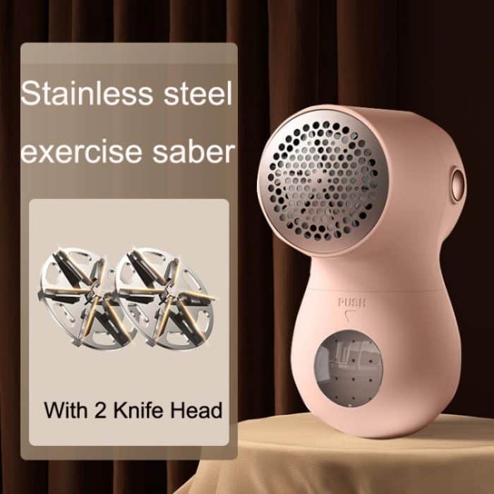 Joyroom JR-CY517 USB-Kleidungs-Pilling-Trimmer, Haushalts-Haarentferner, Stil:, JR-CY517 With Knife Head(White), JR-CY517 With Knife Head(Pink), JR-CY517 With Knife Head(Beige), JR-CY517 With 2 Knife Head(White), JR-CY517 With 2 Knife Head(Pink)... – Bild 2