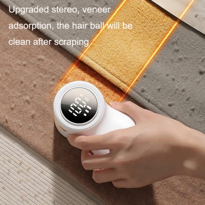 Joyroom JR-CY517 USB-Kleidungs-Pilling-Trimmer, Haushalts-Haarentferner, Stil:, JR-CY517 With Knife Head(White), JR-CY517 With Knife Head(Pink), JR-CY517 With Knife Head(Beige), JR-CY517 With 2 Knife Head(White), JR-CY517 With 2 Knife Head(Pink)... – Bild 5