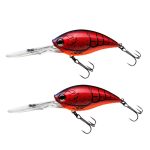 2 Stück Inner Laser Deep Dive Sea Fishing Rock Fat Fake Bait Plastic Stiff BaitSport, Angelsport, Köder, Futtermittel & Fliegen!, 2pcs CB033/A, 2pcs CB033/B, 2pcs CB033/C, 2pcs CB033/D, 2pcs CB033/E