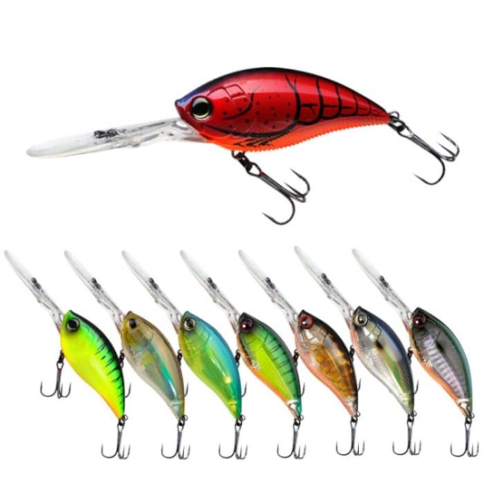 2 Stück Inner Laser Deep Dive Sea Fishing Rock Fat Fake Bait Plastic Stiff BaitSport, Angelsport, Köder, Futtermittel & Fliegen!, 2pcs CB033/A, 2pcs CB033/B, 2pcs CB033/C, 2pcs CB033/D, 2pcs CB033/E – Bild 2