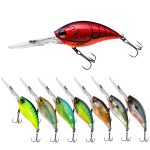 2 Stück Inner Laser Deep Dive Sea Fishing Rock Fat Fake Bait Plastic Stiff BaitSport, Angelsport, Köder, Futtermittel & Fliegen! – Bild 2