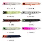 3 Stück 4,8 g 60 mm Microbacter Pencil Top Horse Mouth Lure Bait Bionic Bait, 2pcs A, 2pcs B, 2pcs C, 2pcs D, 2pcs E – Bild 2