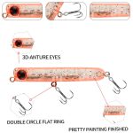 3 Stück 4,8 g 60 mm Microbacter Pencil Top Horse Mouth Lure Bait Bionic Bait, 2pcs A, 2pcs B, 2pcs C, 2pcs D, 2pcs E – Bild 3