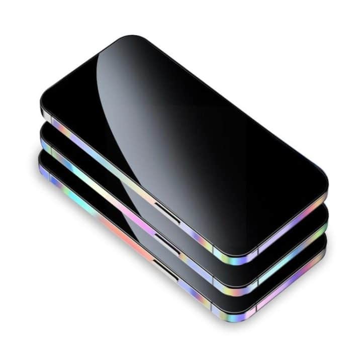 2 Sets Dazzle Color leuchtende Seitenrahmenfolie, For iPhone 14, For iPhone 14 Pro, For iPhone 14 Pro Max, For iPhone 14 Plus, For iPhone 13, For iPhone 13 Pro, For iPhone 13 Pro Max, For iPhone 13 Mini, For iPhone 12, For iPhone 12 Pro... – Bild 4