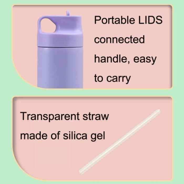 Sprühfarbe 304 Edelstahl Isolierbecher Tragbarer Outdoor-Sportbecher – Bild 3