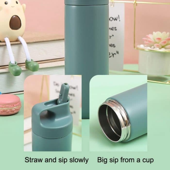 Sprühfarbe 304 Edelstahl Isolierbecher Tragbarer Outdoor-Sportbecher – Bild 5