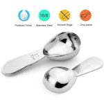 YG-MC12 304 verdickter Edelstahl-Kaffeelöffelwaage, Skalierlöffel, Large, Small – Bild 6