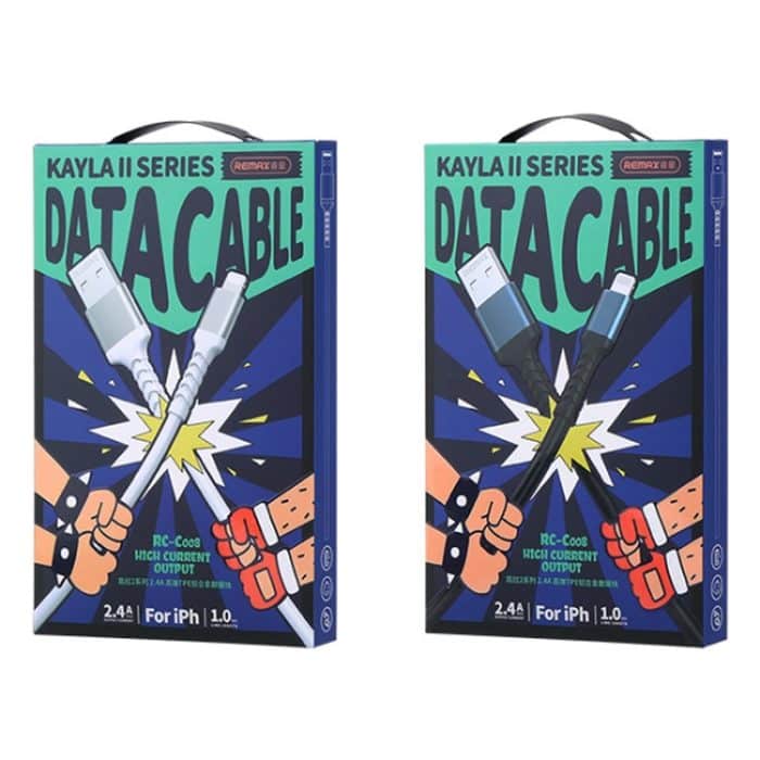 REMAX RC-C008 2,4 A weiches, bruchsicheres TPE-Datenkabel, Länge 1 m – Bild 7