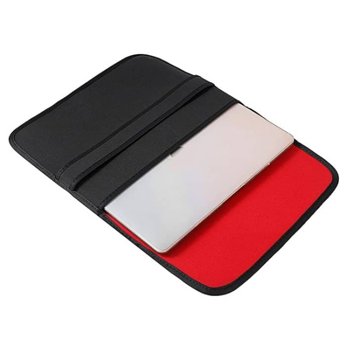 Neopren-Laptop-Futtertasche, Clutch-Tasche mit horizontalem Abschnitt und Klappe – Bild 2