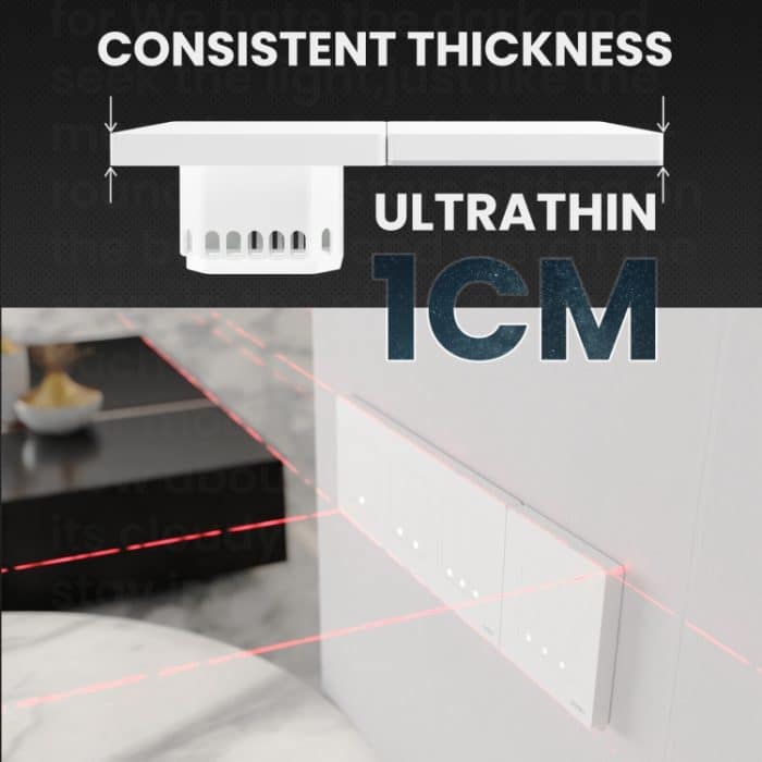 Tuya ZigBee Smart Single-Fire Zero-Fire Sharing Timing Voice Wandschalter EU-Stecker, Stil:, 1 Way (White), 2 Ways (White), 3  Ways (White), 4 Ways (White), 1 Way (Gray), 2 Ways (Gray), 3 Ways (Gray), 4 Ways (Gray), 1 Way (White Scene Casual Post)... – Bild 5