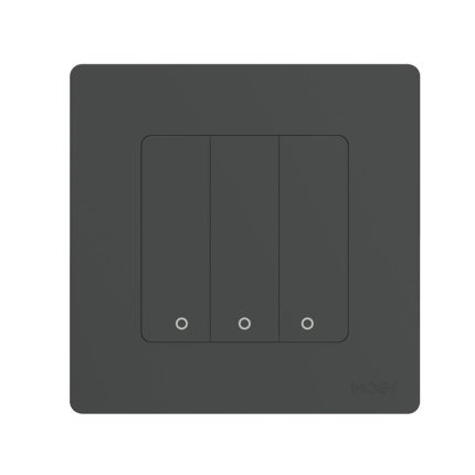 Tuya ZigBee Smart Single-Fire Zero-Fire Sharing Timing Voice Wandschalter EU-Stecker, Stil: