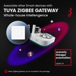 Tuya ZigBee Smart Single-Fire Zero-Fire Sharing Timing Voice Wandschalter EU-Stecker, Stil: – Bild 11