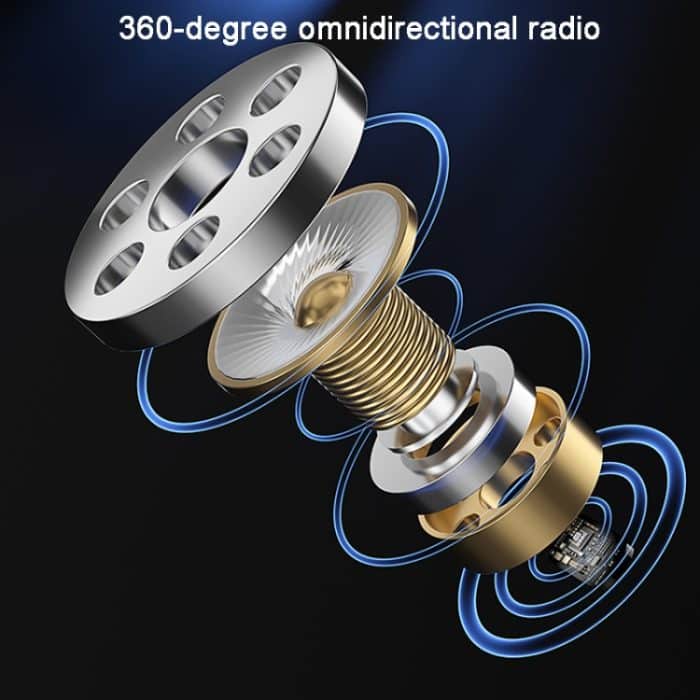 S17 Drahtloses 3-in-1-Lavalier-Mikrofon für Telefon-Spiegelreflexkamera-Lautsprecher, Spezifikationen:, One Drag 1, 1 Drag Two – Bild 6