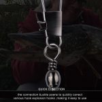 HENGJIA SS007 50 Stück/Beutel B-Pin-Stecker 8-förmiges Drehschlaufen-Zubehör, 1+5B (56mm), 2+4B (49mm), 3+4B (49mm), 4+4B (45mm), 5+3B (42mm) – Bild 6