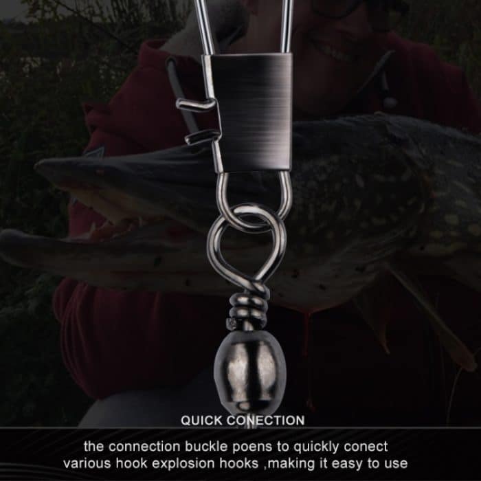 HENGJIA SS007 50 Stück/Beutel B-Pin-Stecker 8-förmiges Drehschlaufen-Zubehör, 1+5B (56mm), 2+4B (49mm), 3+4B (49mm), 4+4B (45mm), 5+3B (42mm) – Bild 6