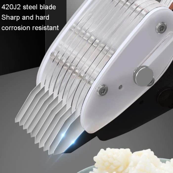 Kacheeg Kitchen Cut Squid Flower Knife Multifunktionaler Blumenschneider, Messerabstand:, 3mm Flower Cutter, 5mm Flower Cutter – Bild 3