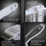 Kacheeg Kitchen Cut Squid Flower Knife Multifunktionaler Blumenschneider, Messerabstand:, 3mm Flower Cutter, 5mm Flower Cutter – Bild 5