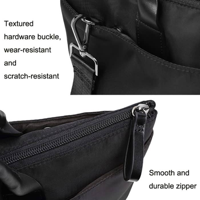 Business-Aktentasche, Handtasche/Schultertasche, vielseitig einsetzbare Messenger-Computertasche mit großem Fassungsvermögen, Medium, Large – Bild 3