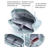 Für Apple MacBook Schulter-/Handheld-/Messenger-Computertasche, Large – Bild 4