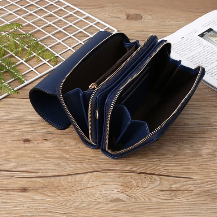 Damen-Clutch mit mehreren Karten, große Kapazität, lässige Umhängetasche mit einer Schulter – Bild 5