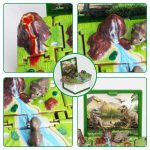 Stereo-Klappbuch-Schlüsselanhänger, Lernspielzeug für Kinder – Bild 2