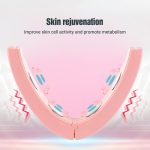 Mikrostrom-EMS-Gesichtsverdünnungsinstrument, intelligentes Rot-Blau-Farblicht-Hautverjüngungs-Schönheitsinstrument, (Green), (Pink) – Bild 9