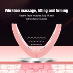 Mikrostrom-EMS-Gesichtsverdünnungsinstrument, intelligentes Rot-Blau-Farblicht-Hautverjüngungs-Schönheitsinstrument, (Green), (Pink) – Bild 10