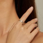 Gravierter Katzen-Graffiti-Ring aus Sterlingsilber – Bild 5