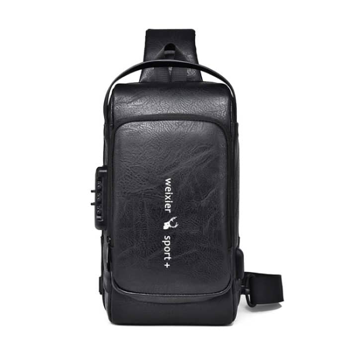 WEIXIER X318 Einzelschulter-Crossbody-Rucksack für Herren, wasserdicht, Diebstahlsicherung, kleiner Rucksack – Bild 1