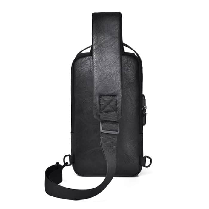 WEIXIER X318 Einzelschulter-Crossbody-Rucksack für Herren, wasserdicht, Diebstahlsicherung, kleiner Rucksack – Bild 3