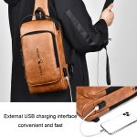 WEIXIER X318 Einzelschulter-Crossbody-Rucksack für Herren, wasserdicht, Diebstahlsicherung, kleiner Rucksack – Bild 9