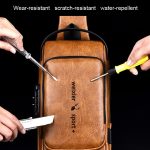 WEIXIER X318 Einzelschulter-Crossbody-Rucksack für Herren, wasserdicht, Diebstahlsicherung, kleiner Rucksack – Bild 10