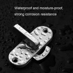 90 Grad rechtwinkliges Migrations-Türhakenschloss, 304 Stainless Steel Slot, Zinc Alloy Slot-free, Zinc Alloy Slot-free / Punching – Bild 5