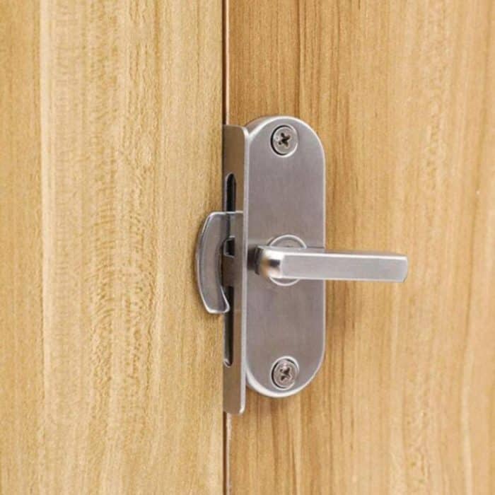 90 Grad rechtwinkliges Migrations-Türhakenschloss, 304 Stainless Steel Slot, Zinc Alloy Slot-free, Zinc Alloy Slot-free / Punching – Bild 9