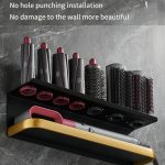 Für Dyson Airwrap Wandregal, A Type Black Gold, B Type Black Gold, A Type Black, B Type Black – Bild 4