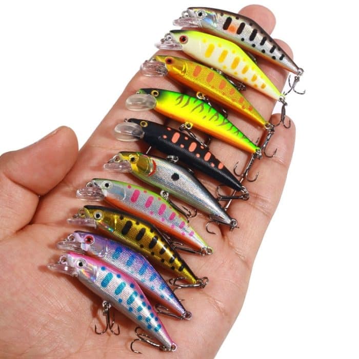 HENGJIA 5,7 cm 3,4 g Microbe Road Lures Langsam sinkender Minnow-Kunstköder, 1, 2, 3, 4, 5 – Bild 4