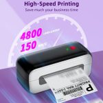 Phomemo PM246S Adressetikettendrucker Thermopapier Express E-Manifest-Drucker, US, EU – Bild 5