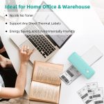 Phomemo PM246S Adressetikettendrucker Thermopapier Express E-Manifest-Drucker – Bild 8