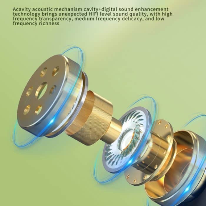 Business-Bluetooth-Kopfhörer mit binauralem Digitaldisplay und Ladefach – Bild 4