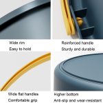 Mittlerer 10L faltbarer, verdickter, tragbarer Kunststoffeimer, Outdoor-Angelfass, Auto-Reise-Waschfass, Medium 10L – Bild 4